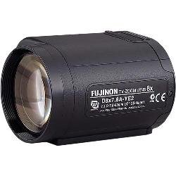 Fujinon D8X7.8A-YE2 POTS 1/2" 7.8-63mm (8x) F1.2 Motorized Zoom Lens w/Preset