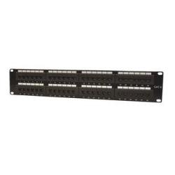 DC-PP6-48 48-Ports, Cat 6, UTP With Metal Supporting Bar, 3.5" H x 19"
