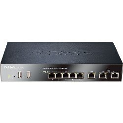 DFL-260E-NB NetDefend Network Security UTM Firewall, 1 Gigabit WAN, 1 Gigabit DMZ, 5T LAN (90-Day IPS Subscription)