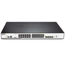 D-Link Network DGS-3120-24PC/SI Switch Xstack Managed 24-Port Gigabit Stackable L2+