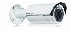Hikvision DS-2CD2632F-I Hi Def 3 MP Outdoor Bullet IP Vari-Focal Security Camera, 2.8 - 12 mm, 2048×1536