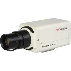 DS-2CD802NF-E IP CCD Box Camera, 420TVL, 4CIF@30fps, 12VDC
