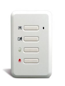 DSC-WS4979 Wireless 4 button wall plate