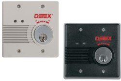 EAX-2500FxMC65 Detex Exit Alarm EAX-2500 Flush Mount With 1-1/8" Mortise Cylinder