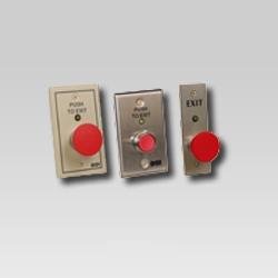 ES442-B1-C9 DSI Pushbutton Control, Mullion Trim Plate, Shroud Momentary, Pneumatic