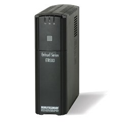 ETR500 Minuteman UPS Entrust 500VA Line Interactive Battery Backup