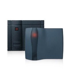FP3231A Kantech Indala Reader (Black), FlexPass Mid-range, 26-bit Wiegand, 30.5 cm (12 in) Read R...