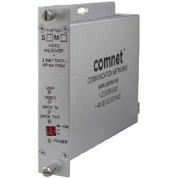 Comnet FVR1031S1 Digitally Encoded Video Receiver/ Data Transceiver, Single Mode