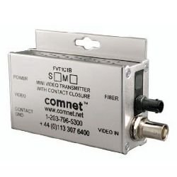 FVT1C1BM1-M 8-bit Digitally Encoded Video Mini Transmitter with Contact Closure, Multimode