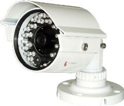 GS-636 IRCW 1/3" COLOR CCD 30-LED INFRARED WEATHER-PROOF CAMERA (White Exterior)