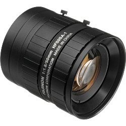 HF50SA-1 2/3" C-Mount 50mm F1.8 Manual Iris Lens for 5 Megapixel
