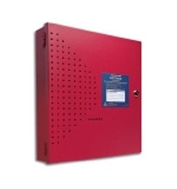 FIRELITE - HONEYWELL FIRE SYST | FL-PS10 10 Amp 120VAC Remote Charger Power Supply With Metal Enclosure; Red; UL Listed