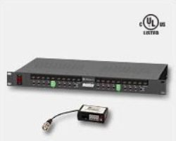 HubWay163CD Passive UTP Transceiver Hub with Integral Camera Power w/16 HubWayDv Video Balun/Combiners