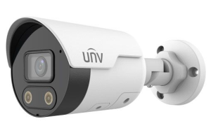 Uniview IPC2124SB-ADF40KMC-I0 4 Megapixel HD Light and Audible Warning Fixed Bullet Network Camera with 4mm Lens