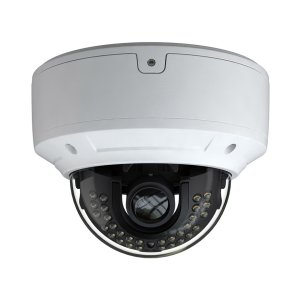 CLEAR 4K (8MP Megapixel), 3.3-12mm Motorized Lens, 128gb Built in Memory Slot, H.265, CVBS (BNC) Optional, Network IP Dome Camera