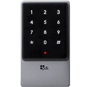 PDK RDRGRK Rugged Reader, Single-Gang Touchscreen Keypad Indoor/Outdoor Reader, Prox, 125 kHz, Wiegand (Replaces RDRGR)