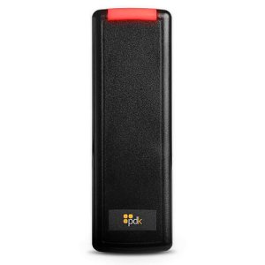 PDK RMB Red Mullion Reader, Multi-Technology, High-Security (13.56 MHz), Mobile (BLE), OSDP, Weigand