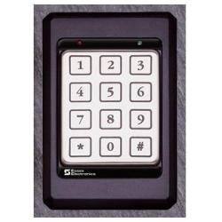 KIP-34K Essex Keyless IP Series, 12 pad 3x4 Keypad Black Bezel, EdgeSolo, 15' Wiring Cable