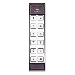 KP-26TS Thinline 2x6 Stainless Overlay Keypad