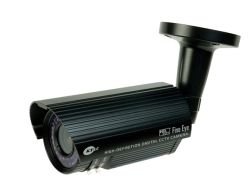 KPC-HDN700M KT&C 1/3" 720p High Definition-over-Coax Bullet Camera with 3~9mm Varifocal Lens 45 IR LEDs True Day / Night