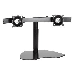 KTP220B Chief Dual Horizontal Table Stand, Black