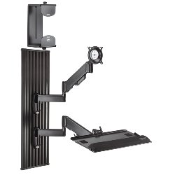 KWT110B Chief All-in-One Monitor Workstation Wall Mount