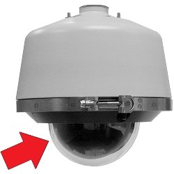 LD53PR-1 Spectra III™ Pressurized Dome Pendant Clear