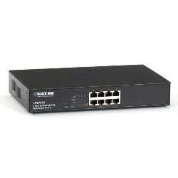 LPB708A 10/100 PSE Web Smart Switch, 8-Port