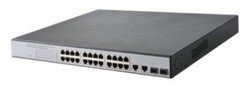 PS-7242IL-AT Brickcom 24-port 10/ 100M with 24 PoE port + 2 Combo Gigabit Copper / 2 SFP Web Management Rack-mount Gigabit Ethernet Switch