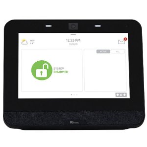 Qolsys IQP4002BLK Verizon IQ Panel 4 PowerG + 433MHz, 7" All-in-One Touchscreen, Black