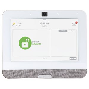 Qolsys IQP4005 AT&T IQ Panel 4 PowerG + 433MHz, 7" All-in-One Touchscreen, White