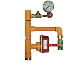 RD13-125-0 Potter 1.25 Inch Sprinkler Riser Without Check Valve