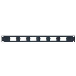RK-WP6 19-Inch Rack Adapter for Single Wall Plate Inserts