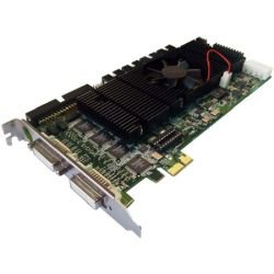SCB-7004R NUUO 4 Channel Hybrid Hardware H.264 Compression Card 120FPS D1 Real Time