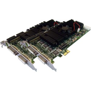 SCB-7016R-2 NUUO 32 Channel Hybrid Hardware H.264 Compression Card 960FPS D1 Real Time