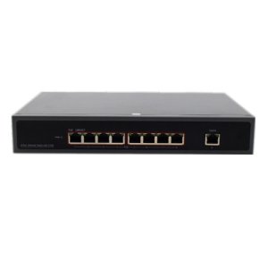 8 Port Gigabit POE Switch, 1 Upload Link