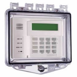 STI-7511E Polycarbonate Enclosure with Open Backbox for Flush Mount Applications and Exterior Thumb Lock
