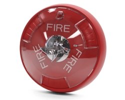 STRC Wheelock Exceder Celing Mount Strobe RED,2W , 12/24V,8CD