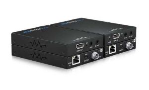 Blustream HEX70SL-KIT Slimline HDBaseT Extender Set, Bi-directional IR and Bi-directional PoC, includes (1) HEX70SL-TX Transmitter, (1) HEX70SL-RX Receiver, Blustream PTY LTD, Blustream