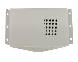 Louroe TLSP Corner Mount Speaker & Microphone (White)