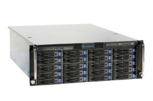 Geovision GV-Hot Swap 128 Channel 20-bay Recording Server System Intel Core i7 Processor 16GB Dual RAM 256 GB SSD 32 Camera Maximum - No HDD