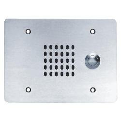 VPCS-3GPB-245 Atlas Sound Vandal Proof Intercom Stations With Cone Loudspeaker And Call Switch 25V 3 Gang