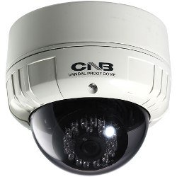 CNB-V2000NIR CNB 1/3" Sony Super HAD CCD 380TVL 3.8mm Lens 24IRs Vandal Proof Dome 12VDC