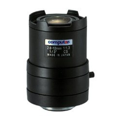 CVL2812-MI Computar 1/3" 2.8-12mm f1.3 Vari-Focal Manual Iris CS-Mount Lens