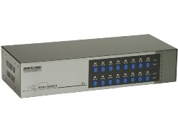 MMAKV1680 Minuteman UPS PS/2 16-Port Rackmount KVM Switch