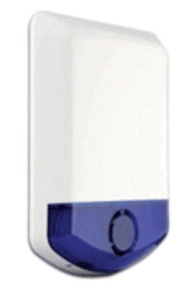 WT4911B 2 Way Wireless Outdoor Siren w/blue strb