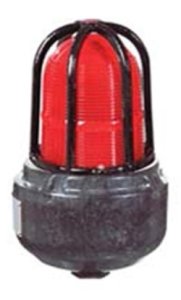 XB15UL02406RWBNN STROBE 330 candela Red Lens, Black finish, 24 VDC