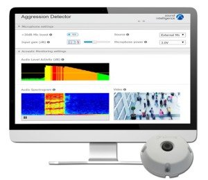 Louroe LE-825 Aggression Detector Software for Servers