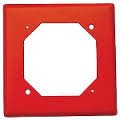 NSPWFR WHEELOCK RED PLATE FIRE GRILL