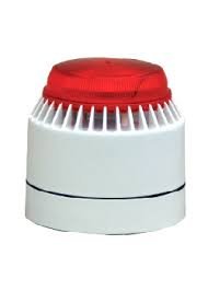 FLSADC HORN STROBE 24VDC AMBER LENS